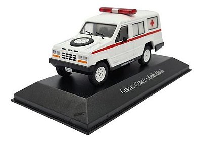 Miniatura Gurgel Carajás Ambulância Metal 1:43
