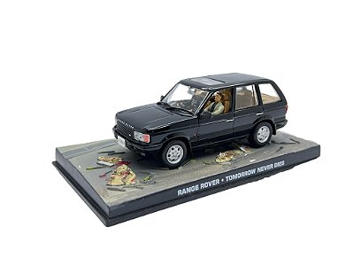 Miniatura Range Rover Tomorrow Never Dies 007 Preto 1:43