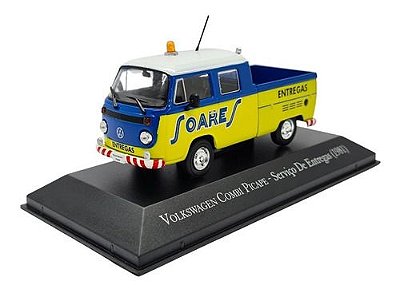 Miniatura Volkswagen Kombi Picape Serviço Entregas 1981 1:43