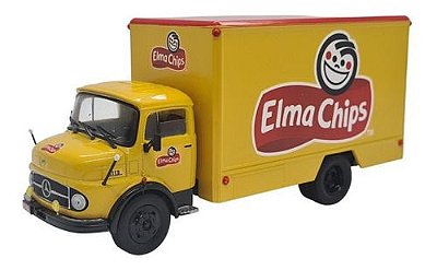 Miniatura Caminhão Mercedes Benz 1113 Elma Chips 1:43