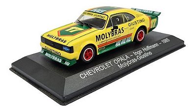 Miniatura Chevrolet Opala Stock Car 1985 Molybras 1:43