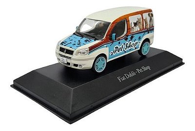 Miniatura Fiat Doblo Pet Shop Veículos De Serviço 1:43