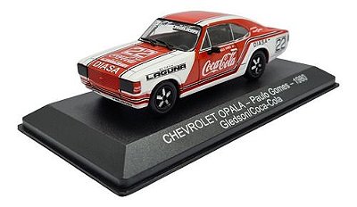 Miniatura Chevrolet Opala Stock Car Paulo Gomes 1980 1:43