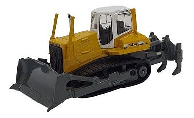 Miniatura Caminhão Trator Liebherr Retro Metal 1:87