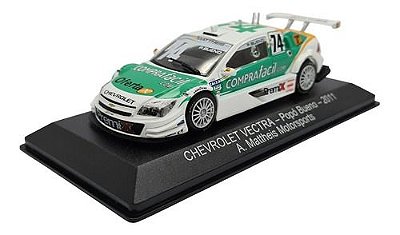 Miniatura Stock Car Chevrolet Vectra Popó Bueno 2011 1:43