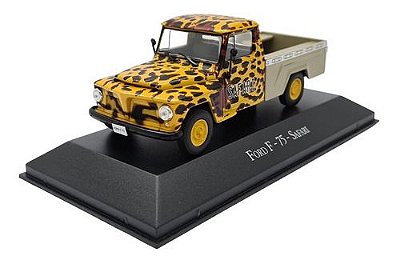 Miniatura Ford F75 Safari Tigrada Veículos De Serviço 1:43