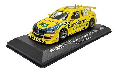 Miniatura Stock Car Mitsubishi Lancer Antônio Jorg 2006 1:43