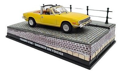 Miniatura Triumph Stag Diamonds Are Forever 007 Metal 1:43