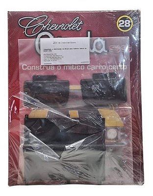Fascículo Nº 28 Chevrolet Opala Ss Amarelo Metal Salvat 1:8