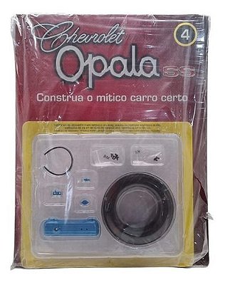 Fascículo Nº 04 Chevrolet Opala Ss Amarelo Metal Salvat 1:8