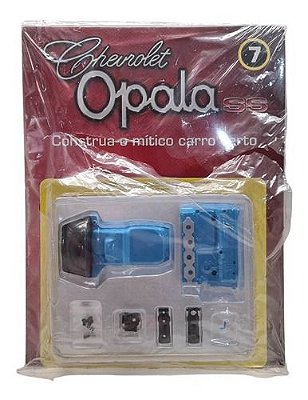 Fascículo Nº 07 Chevrolet Opala Ss Amarelo Metal Salvat 1:8