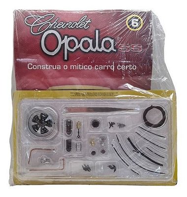 Fascículo Nº 06 Chevrolet Opala Ss Amarelo Metal Salvat 1:8