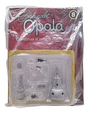 Fascículo Nº 08 Chevrolet Opala Ss Amarelo Metal Salvat 1:8