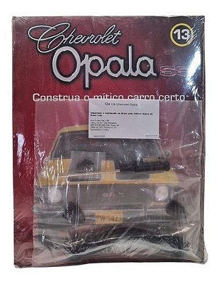 Fascículo Nº 13 Chevrolet Opala Ss Amarelo Metal Salvat 1:8