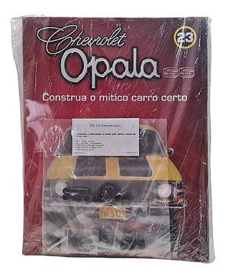 Fascículo Nº 23 Chevrolet Opala Ss Amarelo Metal Salvat 1:8