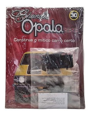 Fascículo Nº 30 Chevrolet Opala Ss Amarelo Metal Salvat 1:8