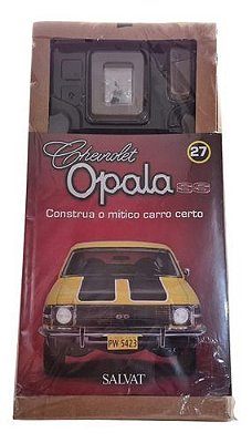 Fascículo Nº 27 Chevrolet Opala Ss Amarelo Metal Salvat 1:8