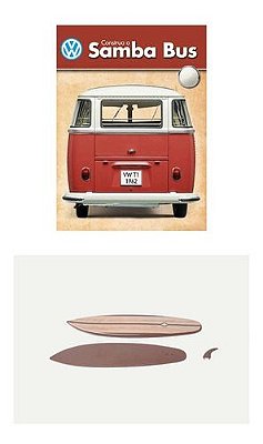 Fascículo Nº 119 Volkswagen Kombi Samba Bus 1:8 Altaya