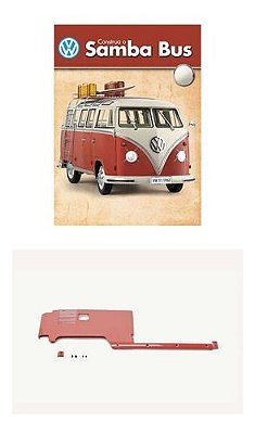 Fascículo Nº 88 Volkswagen Kombi Samba Bus 1:8 Altaya
