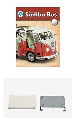 Fascículo Nº 08 Volkswagen Kombi Samba Bus 1:8 Altaya
