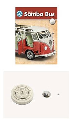 Fascículo Nº 62 Volkswagen Kombi Samba Bus 1:8 Altaya