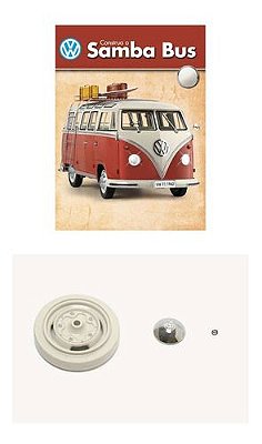 Fascículo Nº 60 Volkswagen Kombi Samba Bus 1:8 Altaya
