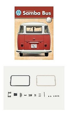 Fascículo Nº 91 Volkswagen Kombi Samba Bus 1:8 Altaya