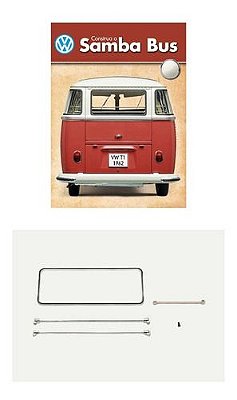 Fascículo Nº 99 Volkswagen Kombi Samba Bus 1:8 Altaya