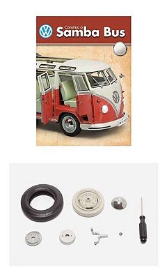 Fascículo Nº 02 Volkswagen Kombi Samba Bus 1:8 Altaya