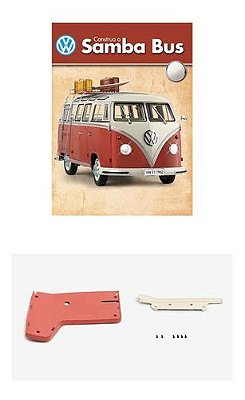 Fascículo Nº 12 Volkswagen Kombi Samba Bus 1:8 Altaya