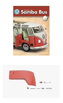 Fascículo Nº 10 Volkswagen Kombi Samba Bus 1:8 Altaya