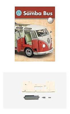Fascículo Nº 18 Volkswagen Kombi Samba Bus 1:8 Altaya