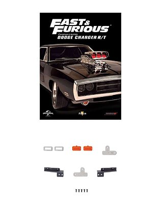 Fascículo Nº 94 Dodge Charger Rt Toretto Escala 1:8 Altaya