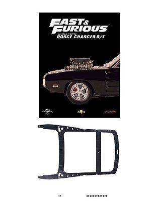 Fascículo Nº 72 Dodge Charger Rt Toretto Escala 1:8 Altaya