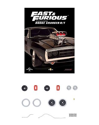 Fascículo Nº 37 Dodge Charger Rt Toretto Escala 1:8 Altaya