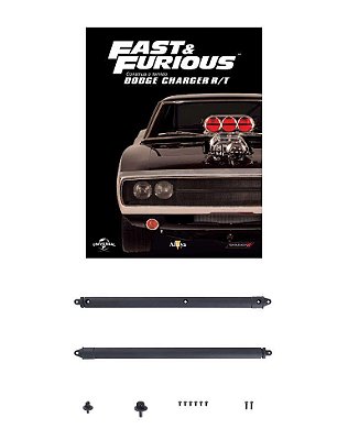 Fascículo Nº 35 Dodge Charger Rt Toretto Escala 1:8 Altaya