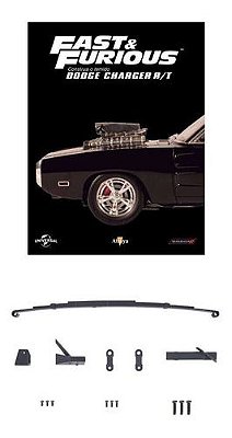 Fascículo Nº 39 Dodge Charger Rt Toretto Escala 1:8 Altaya