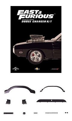 Fascículo Nº 06 Dodge Charger Rt Toretto Escala 1:8 Altaya