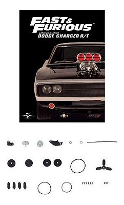 Fascículo Nº 17 Dodge Charger Rt Toretto Escala 1:8 Altaya