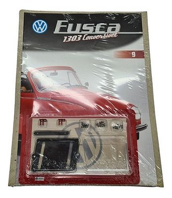 Fascículo Nº 09 Volkswagen Fusca 1303 1:8 Altaya
