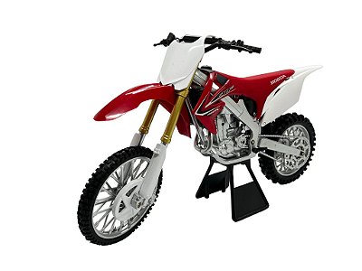 Miniatura Moto Cross Honda CRF450 R NewRay Escala 1:6