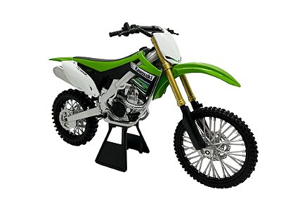 Miniatura Moto Cross Kawasaki KX450F NewRay Escala 1:6