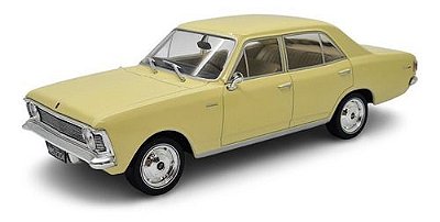 Miniatura Chevrolet Opala 2500 1969 Bege Metal 1:24