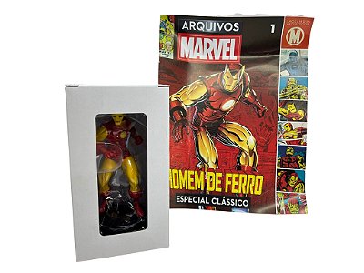 Miniatura Marvel Homem de Ferro Eaglemoss