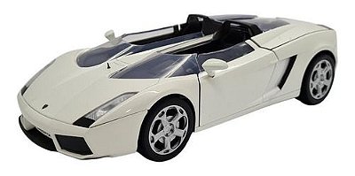 Miniatura Lamborghini Concept S Branco Metal 1:24