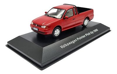 Miniatura Coleção Volkswagen Nº08 Saveiro 1998 Vermelho 1:43