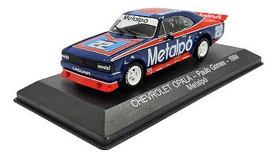 Miniatura Stock Car Chevrolet Opala Paulo Gomes Metalpó 1:43