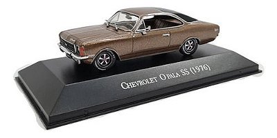 Miniatura Chevrolet Opala Ss Marrom Customizado Metal 1:43