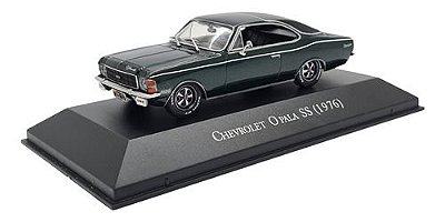 Miniatura Chevrolet Opala Ss Verde Customizado Metal 1:43