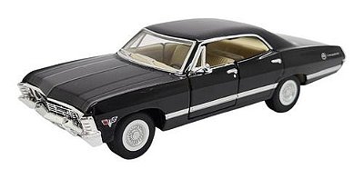 Miniatura Chevrolet Impala 1967 Preto Metal 1:43